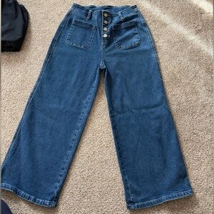Amazon Dark Blue Flare Jeans